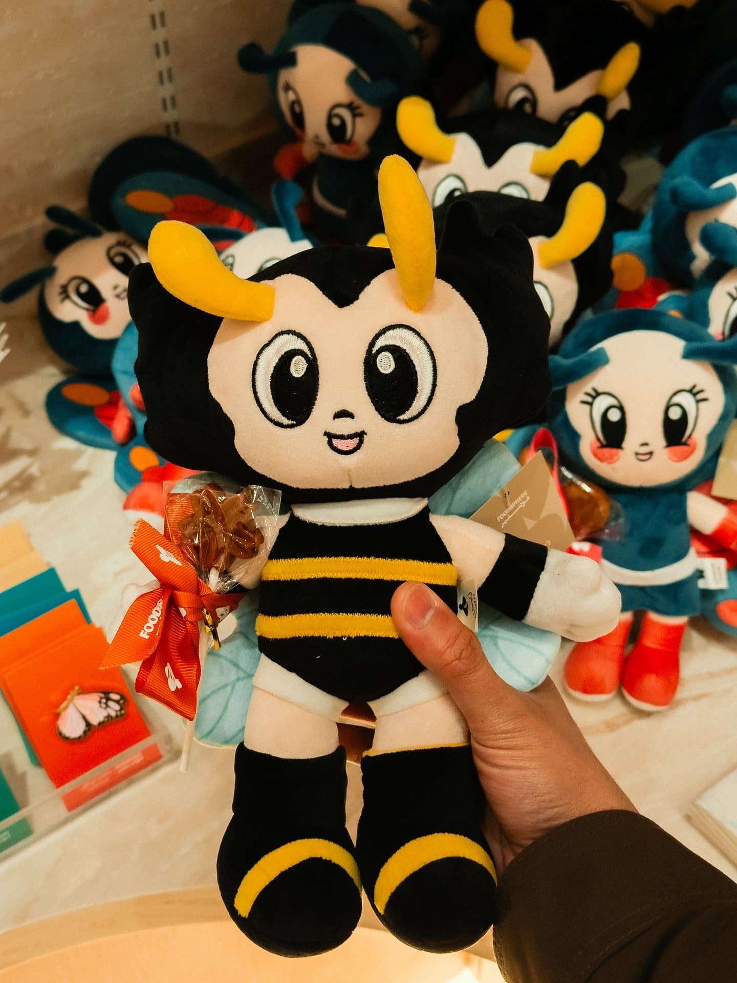 Bee and Butterfly mascots — &Bouqu · Riyadh Oases