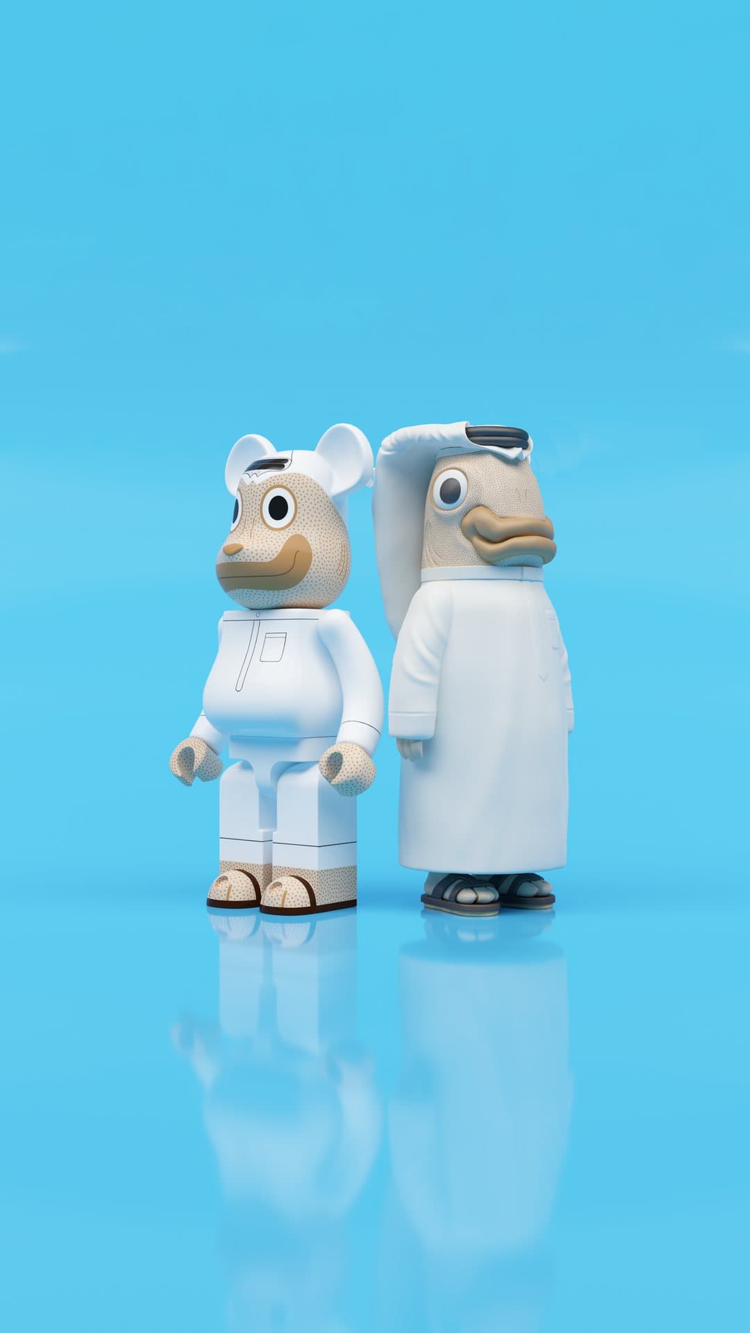 Hamoor Bearbrick study — Toyio · Concept